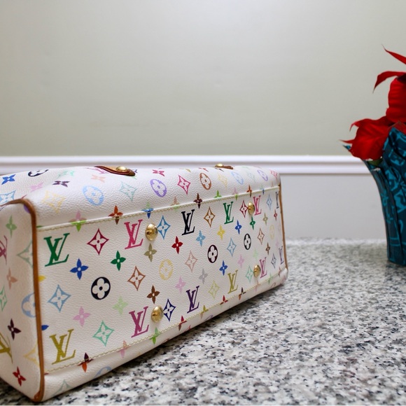 🎉LIMITED EDITION🎉 GM TOTE LV x Takashi Murakami Multicolor Tote - Picture 9 of 14